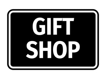 Signs ByLITA Classic Framed Gift Shop Door or Wall Sign Easy Installation | Office And Shop Decor | Bars And Restaurants
